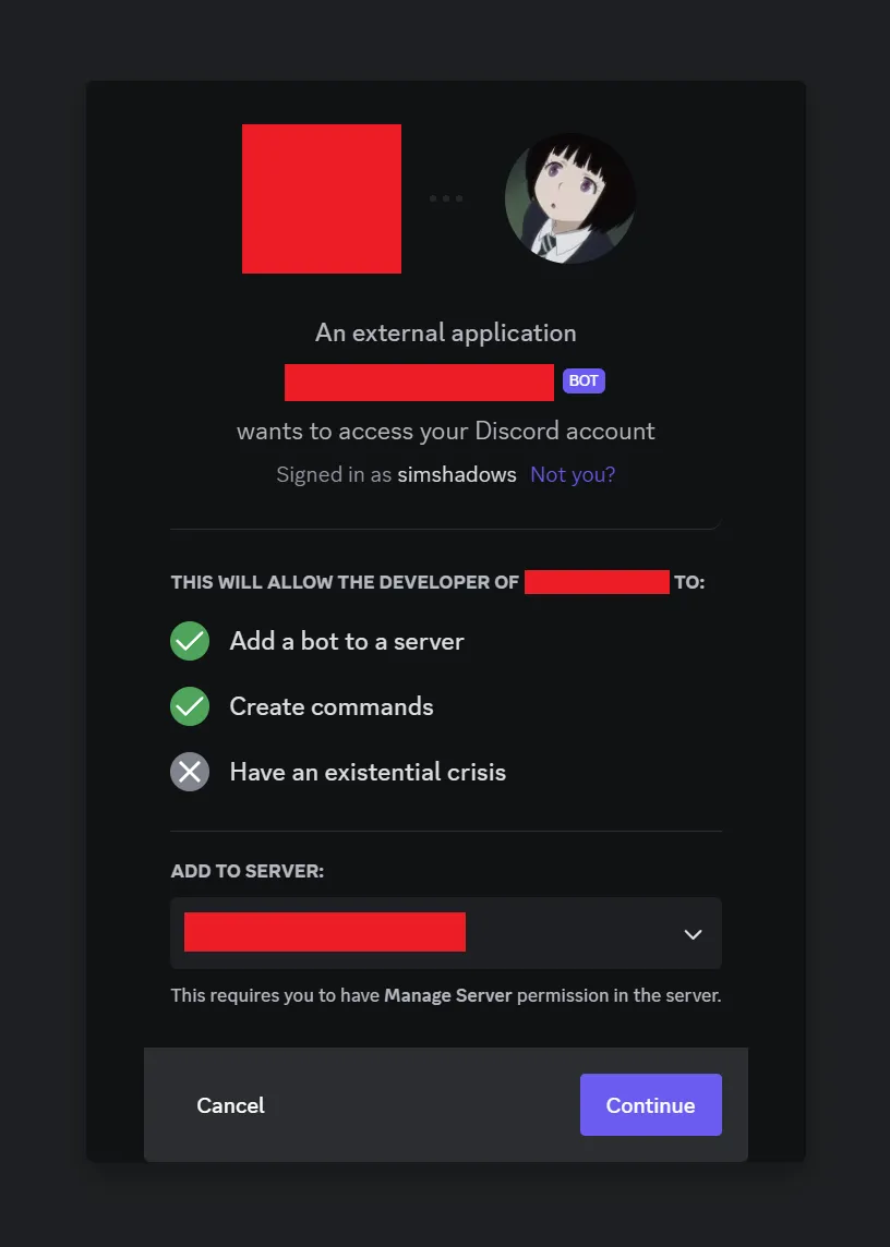 OAuth Page 1.